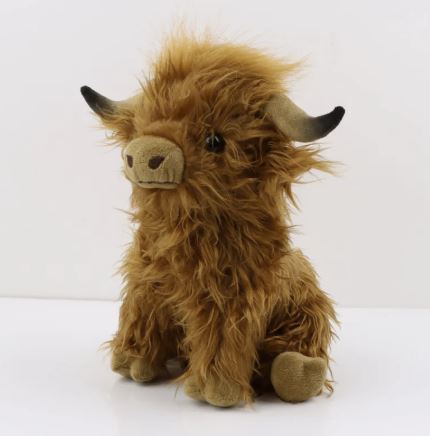 Scottish Highland Cow Plush Toy